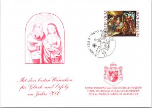 Liechtenstein, Worldwide First Day Cover, Christmas