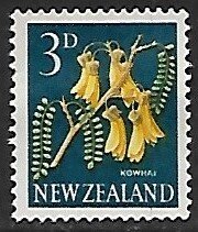 New Zealand # 337 - Kowhai - used.....{GR5}
