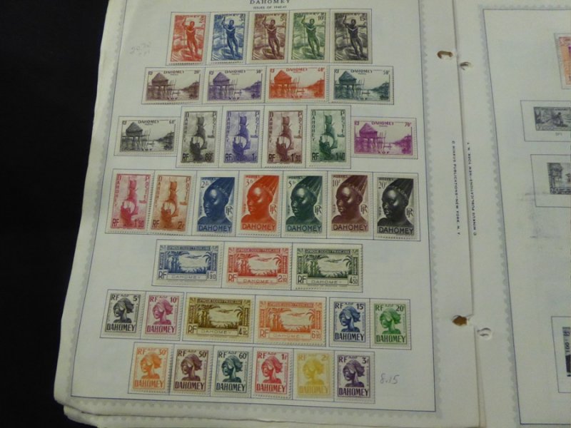 Dahomey 1899-1972 Fabulous Collection of Mint and Used Stamps