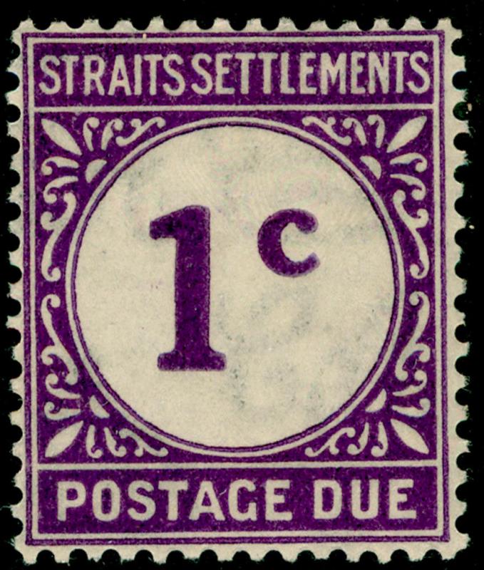 MALAYSIA - Straits Settlements SGD1, 1c violet, M MINT.