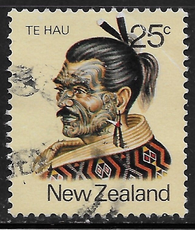 New Zealand #720 25c Marci Leader TC Hau-Takiti Wharapapa