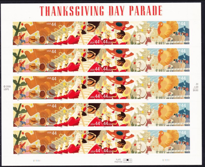 4420a Sheet of 20, MNH, XF
