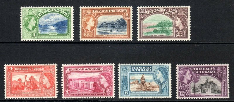 TRINIDAD  AND TOBAGO  --  1953-59    SG btw  267-275     LMM     