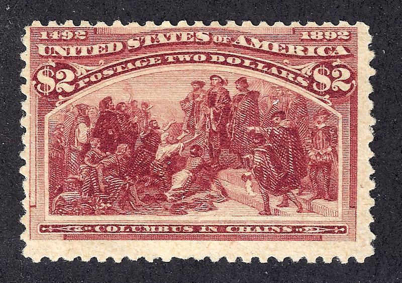  U.S.  242 Mint FVF SCV$1,150.00 Fresh Color 