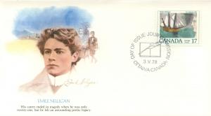 1979 Canada Emile Nelligan (Scott 818) Fleetwood FDC