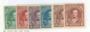 Venezuela #231-6 Unused Single (Complete Set)