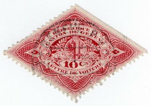 (I.B) Switzerland Revenue : Consignment Note 10c (Geneva)