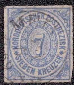 North German Confederation - 10 1868 Used