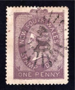 1865 New South Wales - Unwatermarked - Lithographed - 400 Kangaloon, NSW