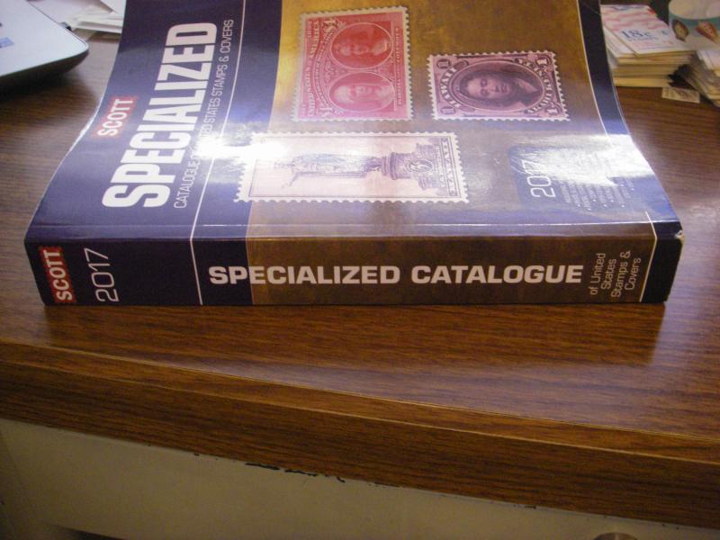 2017 SCOTT UNITED STATES SPECIALIZED STAMP CATALOGUE OF STAMPS & COVERS