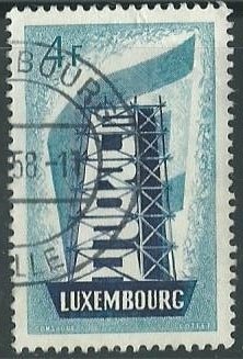 Luxembourg Scott Catalog Numbers 308 and 320 Used