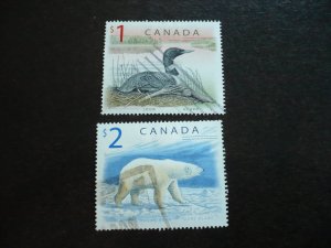 Stamps - Canada - Scott# 1687, 1690 - Used Part Set of 2 Stamps