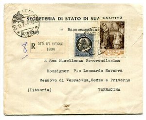 Cover Racc. from the secretariat of state of SS. Pius XII to the Bishop