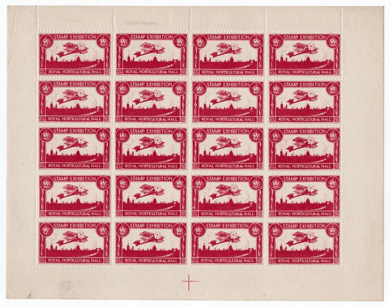 (I.B) Cinderella Collection : London Stamp Exhibition (1923)