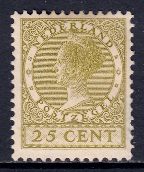 Netherlands - Scott #187 - MH - Gum loss, thin - SCV $4.50