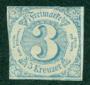Thurn and Taxis #48  Mint  AVG-VF  Scott $600.00  No Gum