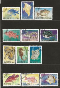 GUINEA SC# 795-806     FVF/CTO