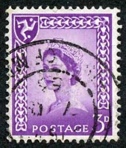 IOM SG2a 3d Deep Lilac on Chalky Paper Fine used cat from 6.50 pounds