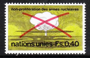 23 United Nations Geneva 1972 Nuclear Weapons MNH