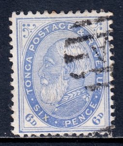 Tonga - Scott #3a - Used - Pencil on reverse - SCV $4.00