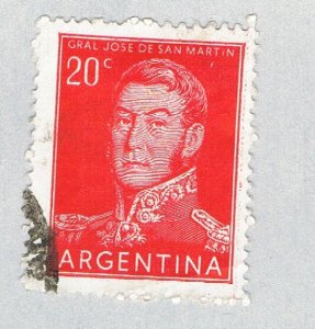 Argentina De San Martin red 20c 2 (AP132503)