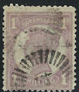 Australia Queensland 121 Used 1897 issue (fe8999)