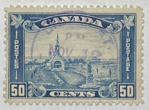 CANADA 1930-31 #176 King George V 'Arch/Leaf' Issue - Used (CV 12$ +)