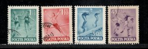 POLAND SC# 545-6+B75-6 FVF/U