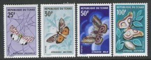 Chad 159-162  MNH Complete SC $32.00
