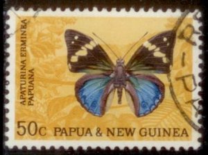 Papau New Guinea 1966 SC# 218 Butterflies Used E170