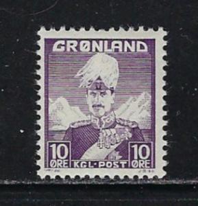 Greenland 4 NH 1938 issue