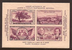 U. S.  #  778  Mint  N H