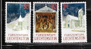 Liechtenstein #991-993 Christmas   (MNH)  CV $3.70