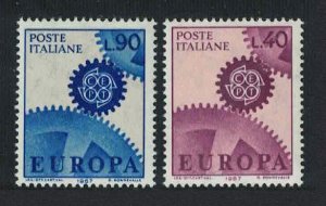 Italy Europa CEPT 2v 1967 MNH SG#1175-1176