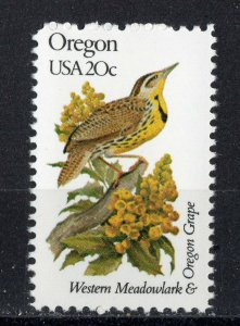 1989 * OREGON *  U.S. Postage Stamp MNH