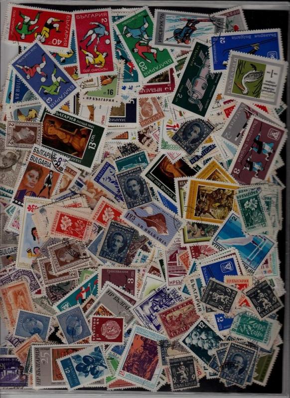 Bulgaria 1000+ used/mint stamps (302)