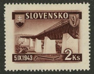 Slovakia 92 Railroad Viaduct 1943