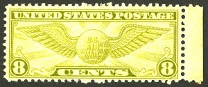 U.S. #C17 MINT OG NH MARGIN NATURAL GUM CREASES