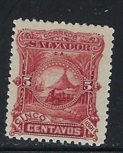 Salvador 50 MH 1891 issue (fe4875)