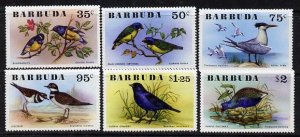 BARBUDA - 1976 - Birds - Perf 6v Set - Mint Never Hinged