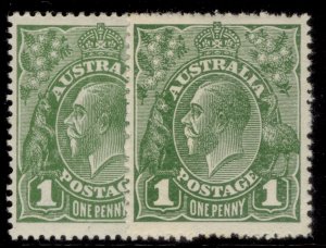 AUSTRALIA GV SG82 + 83, 1d WMK VARIETIES, M MINT. Cat £22.