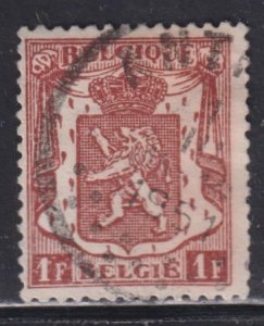 Belgium 282 Coat of Arms 1945