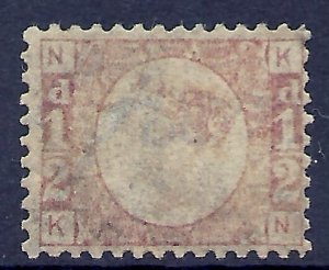 sg48 ½d Rose Red Plate 8 Lettered K-N MOUNTED MINT - No gum 