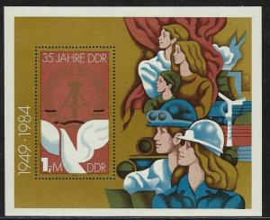 Germany DDR Scott # 2442, mint nh, s/s