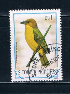 Saint Thomas and Prince Is 728 Used Bird lr (GI0369)+