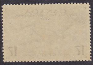 Canada 1942 Air Post Special Delivery 16c CE1 & 17c CE2 XF/NH/(**) Two Stamps.