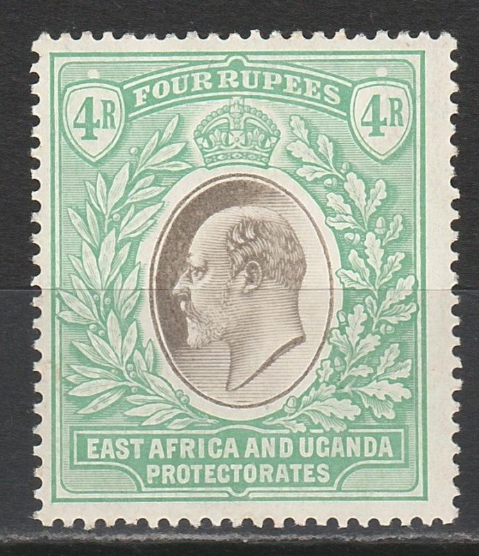 EAST AFRICA & UGANDA 1904 KEVII 4R WMK MULTI CROWN CA