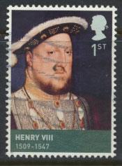 GB  SG 2925 SC# 2654 Kings & Queens  Henry VIII  Used