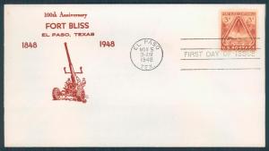 #976 M16 Fort Bliss Centennial - Unknown Cachet