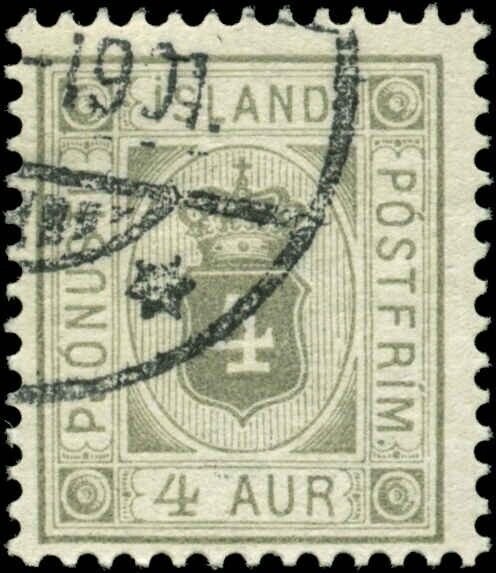 Iceland  Scott #O11 Used  Official